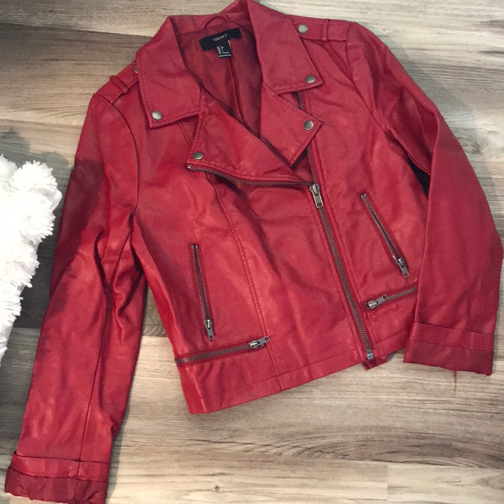 F21 Leather Jacket